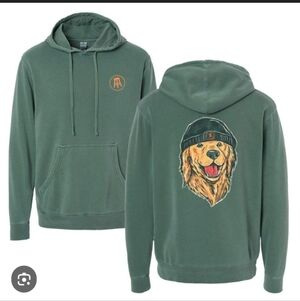 Barstool Sports Winter Dog Pigment Dyed Hoodie